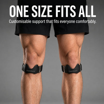 CourtGuard Precision Knee Strap – Built for Tennis Players