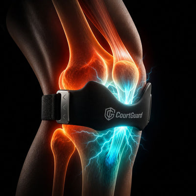 CourtGuard Precision Knee Strap – Built for Tennis Players