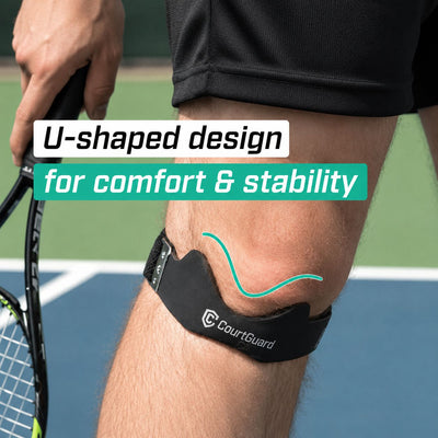 CourtGuard Precision Knee Strap – Built for Tennis Players