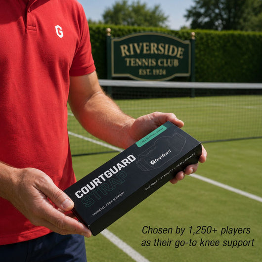 CourtGuard Precision Knee Strap – Built for Tennis Players